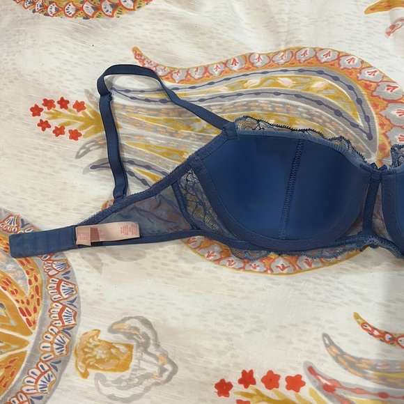 Victoria’s Secret blue Dream Angels Balconet Bra 32D - Picture 7 of 7